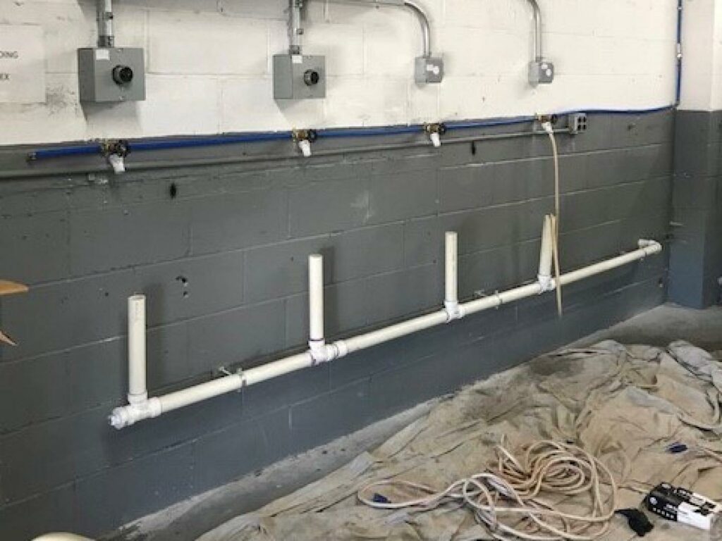Make sure your commercial site has working pipes