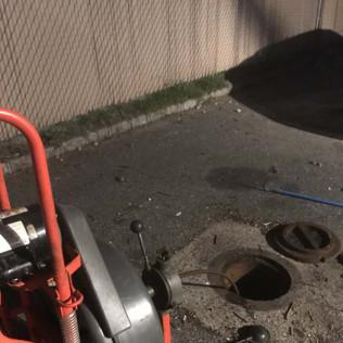Sewer cleaning by J&B Drain Cleaning and Plumbing Service