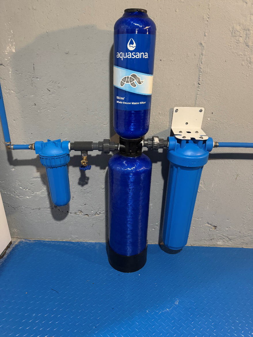 A water filtration system.