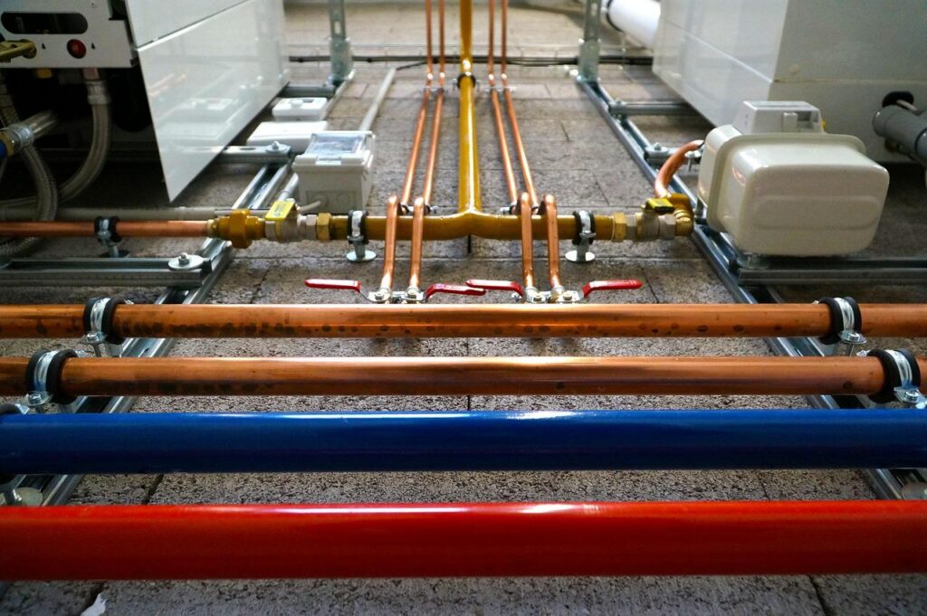 Well-installed plumbing lines help maintain steady water flow and dependable system performance.