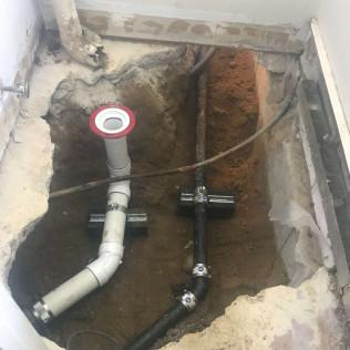Replacing aging plumbing pipes helps restaurants maintain reliable water flow and drainage.
